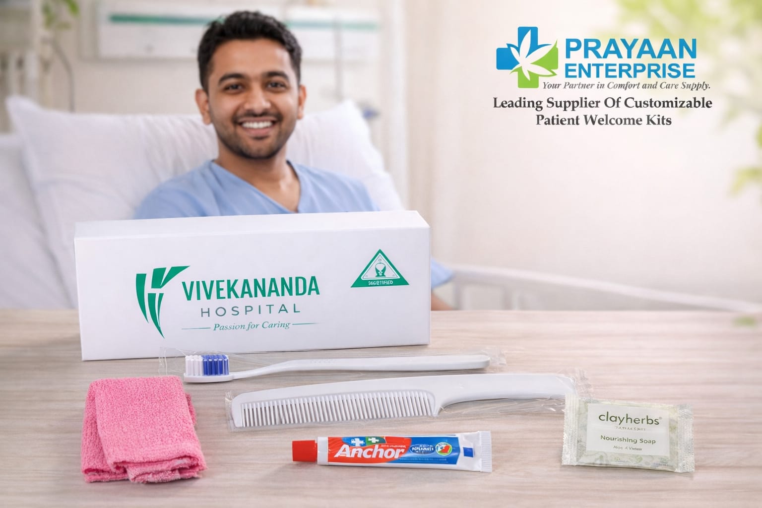 Compact Patient Welcome Kit